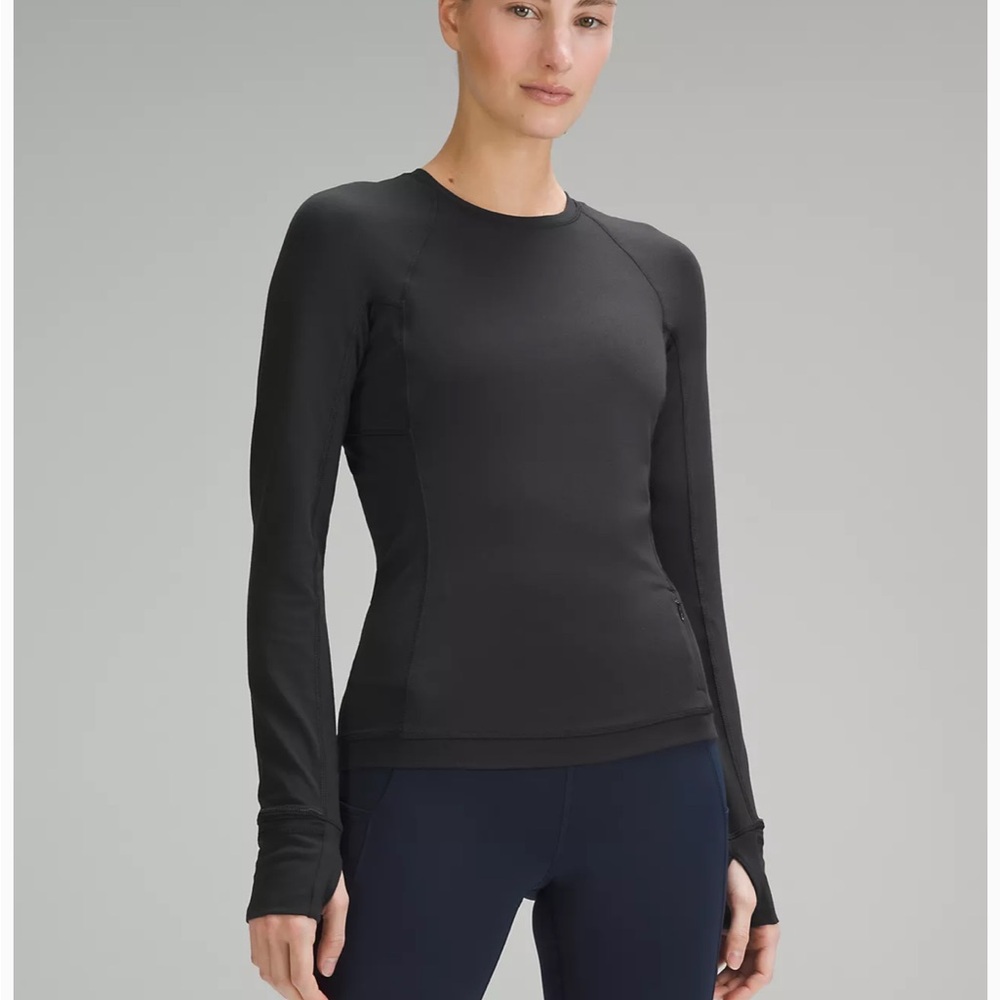 Lululemon Runderfull Longsleeve in Black
